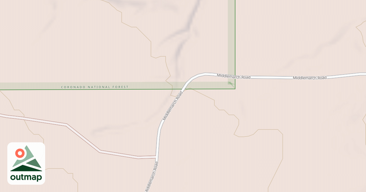 Map of MIDDLEMARCH PASS
