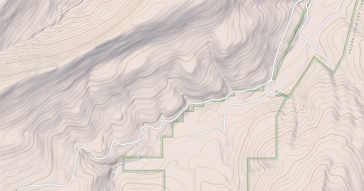 Map preview of Snowmobile Loop J