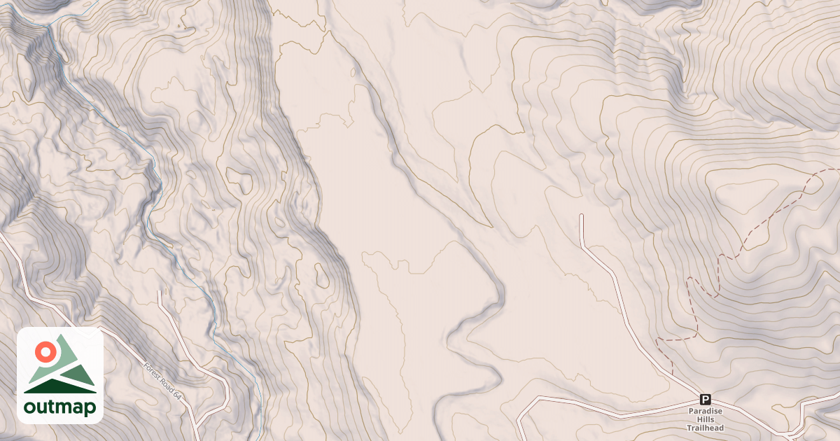Map of DRIFT BLUFF