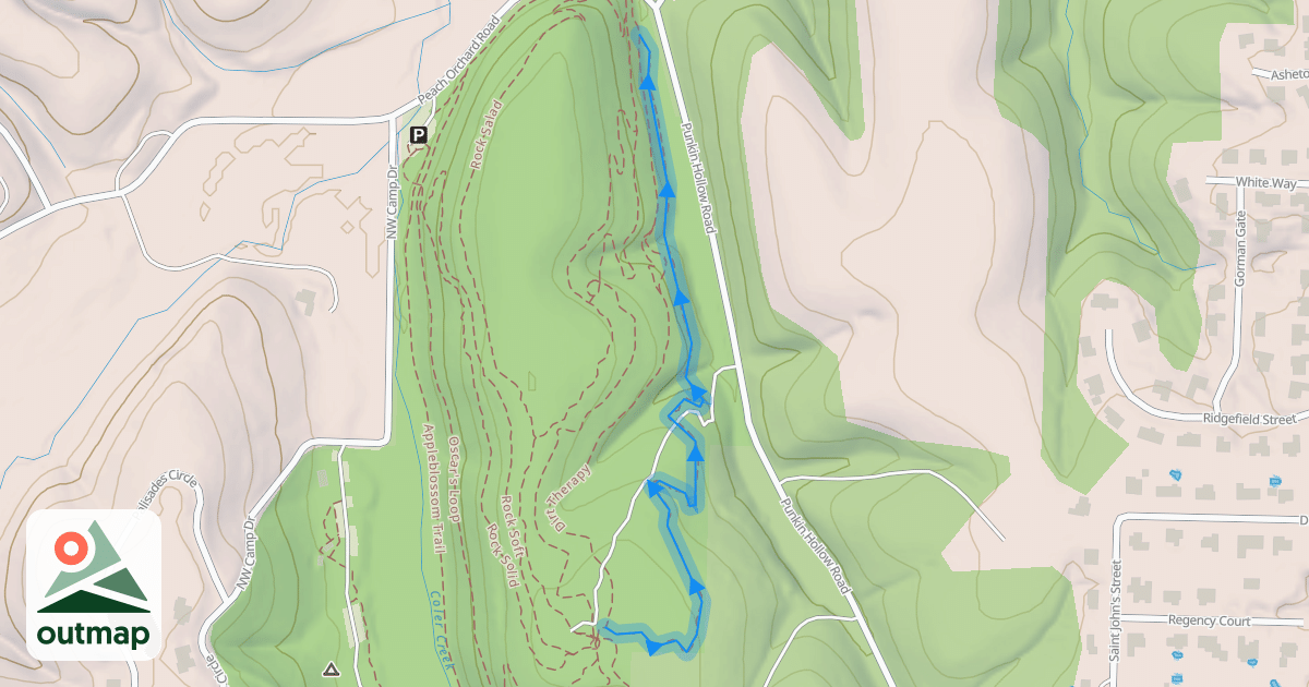 Map of Fireline