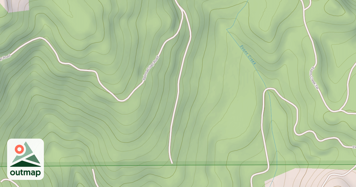 Map of SNOWSHOE T.S.