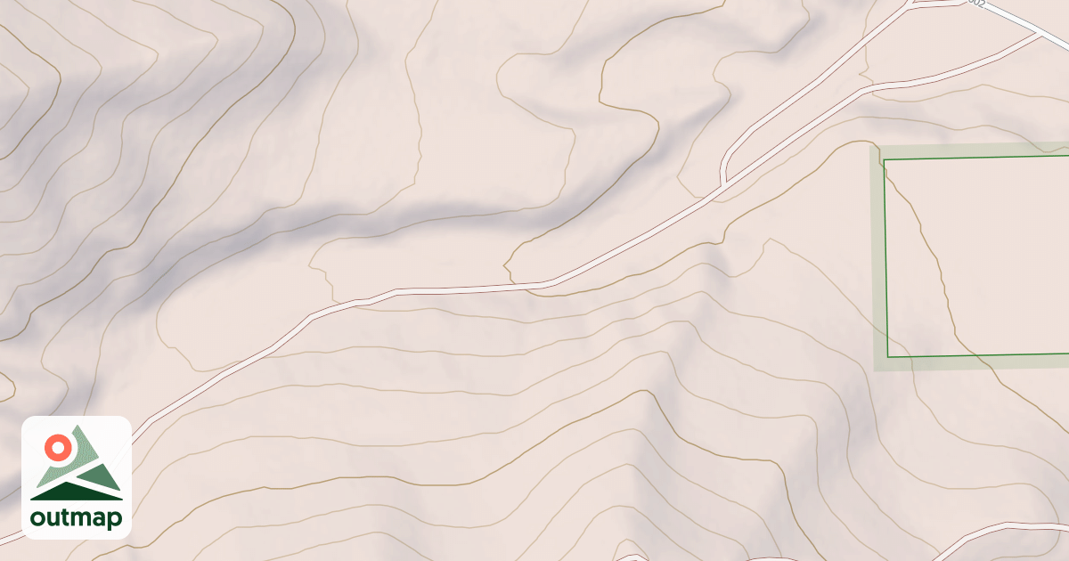 Map of VAN NOY CANYON