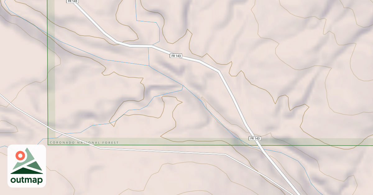 Map of ALTO SITE