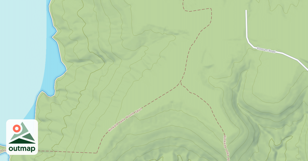 Map of LONE OAK SPUR