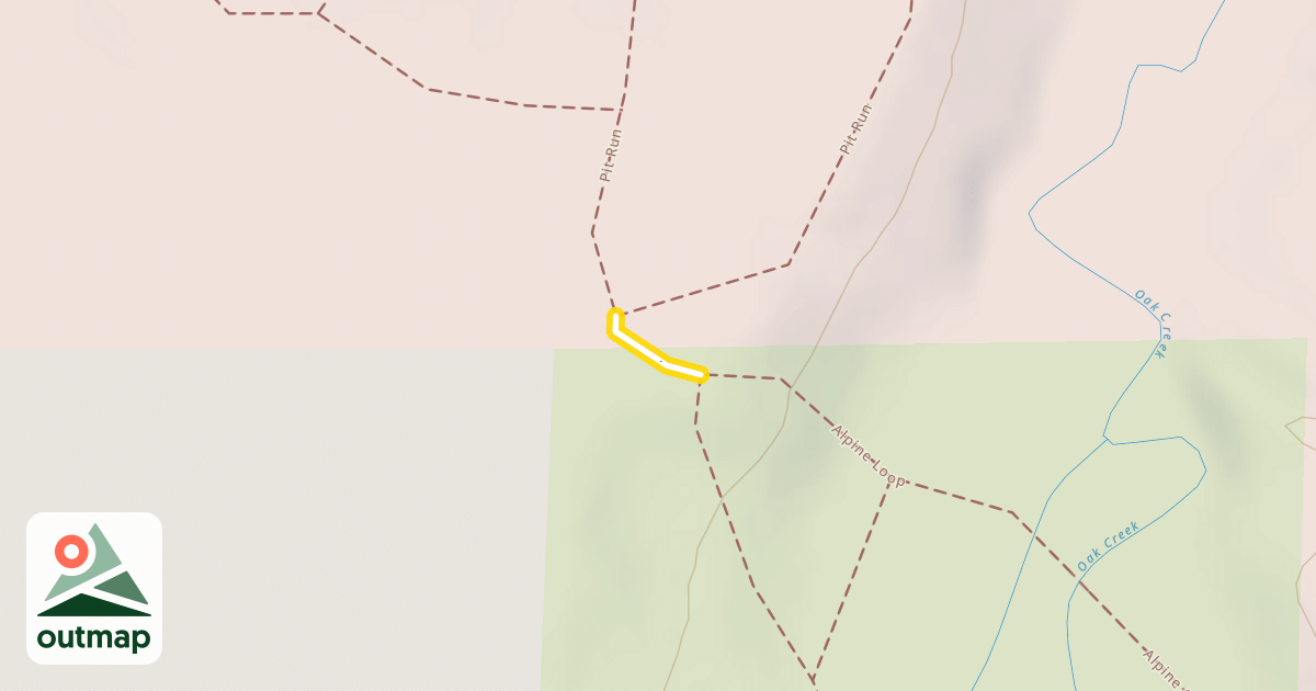 Map of Pit Run