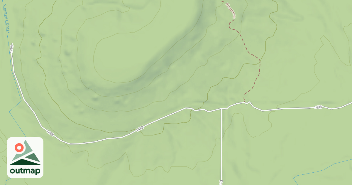Map of SIMMONS RD