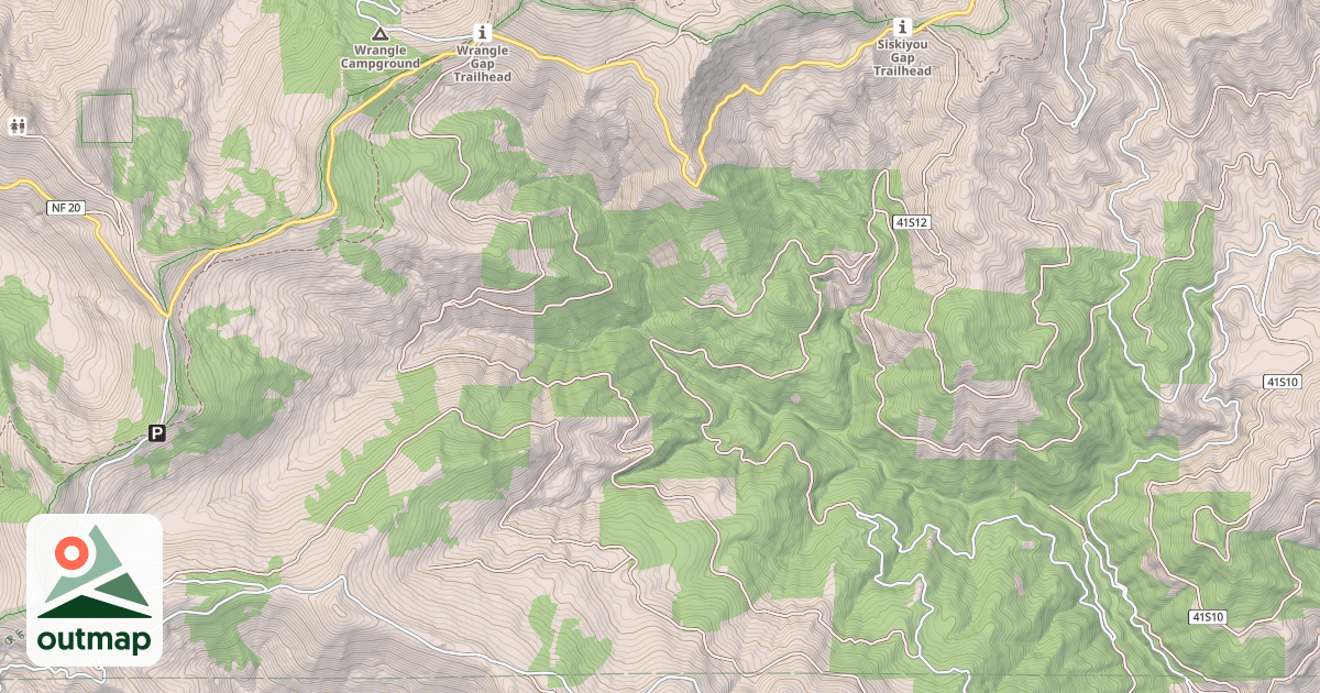 Map of UPPER COW CREEK