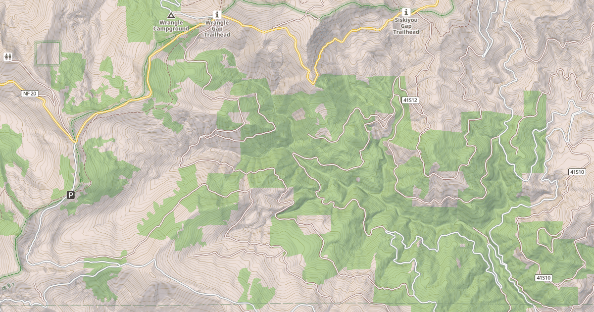 Map preview of UPPER COW CREEK