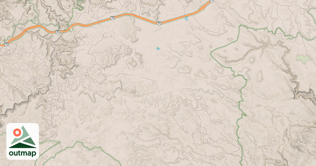Map of BLM National GTLF Public Motorized Roads 0cddf900-e88e-4520-9684-108575856616