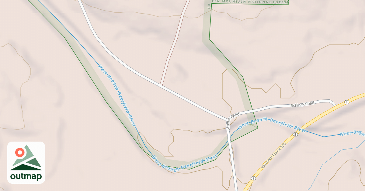 Map of Heartwellville Connector
