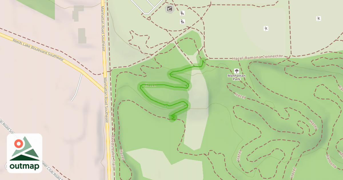 Map of Hazel