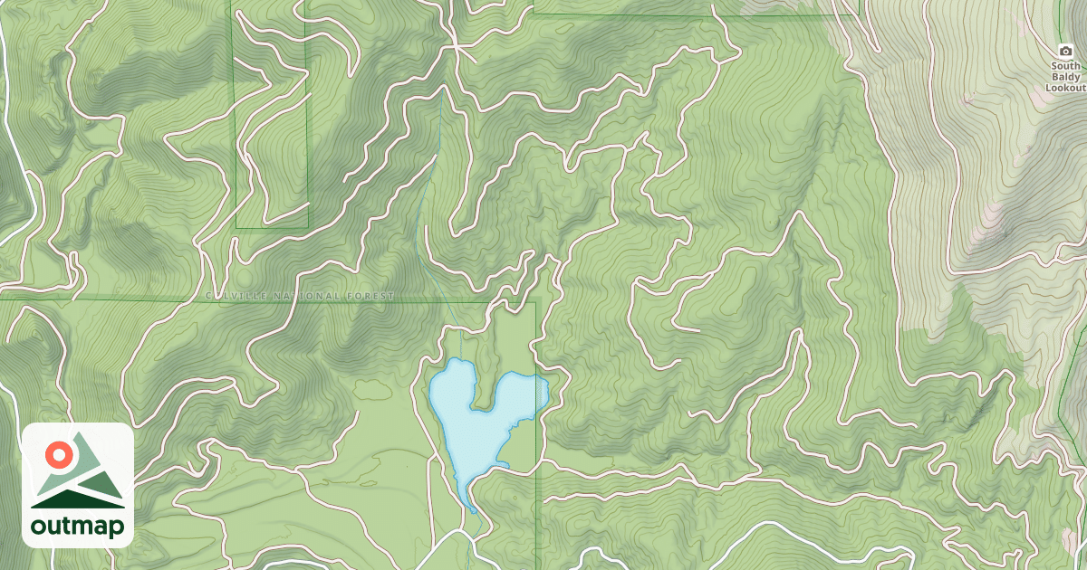 Map of NORTH SKOOKUM LAKE ROAD