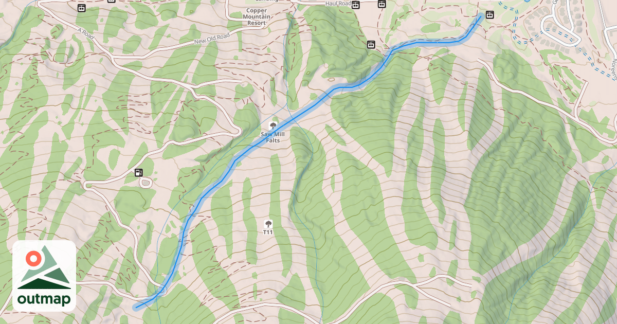 Map of Skid Road