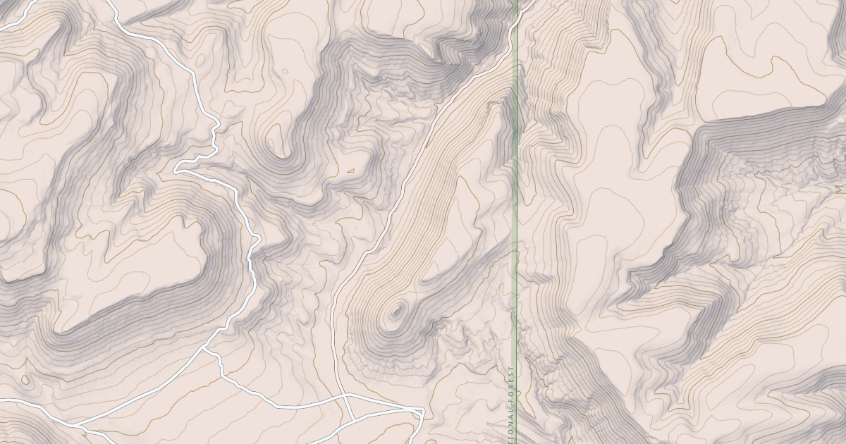 Map preview of CAVE GULCH