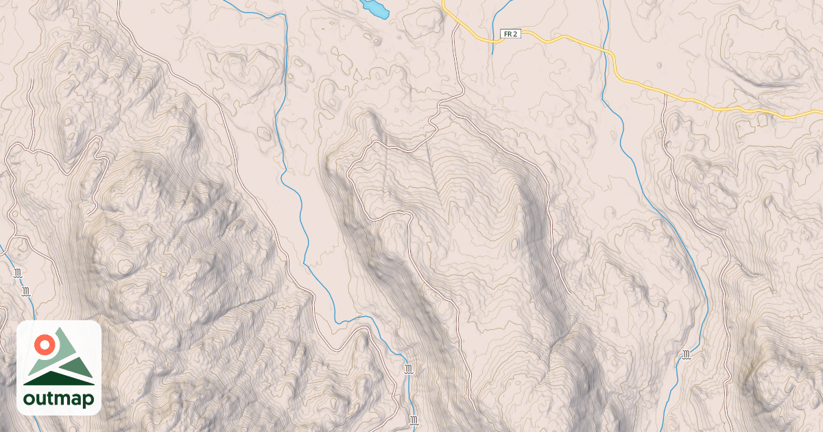 Map of BUSTER RIDGE