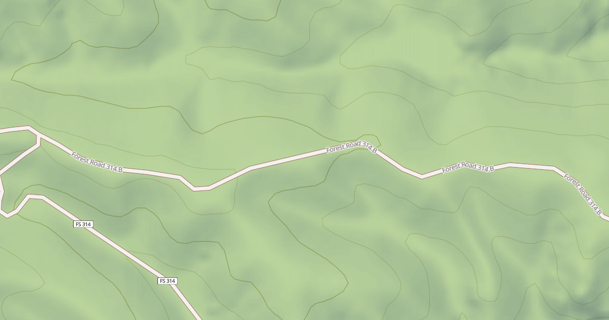 Map preview of ENSIGN RIDGE