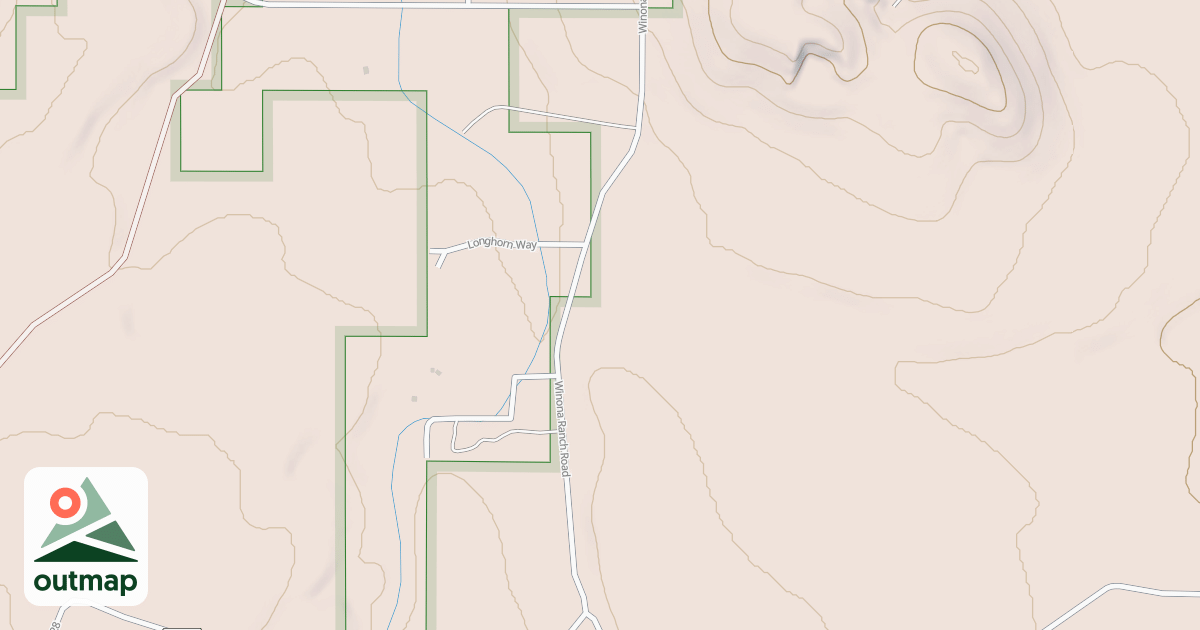 Map of ANDERSON MESA