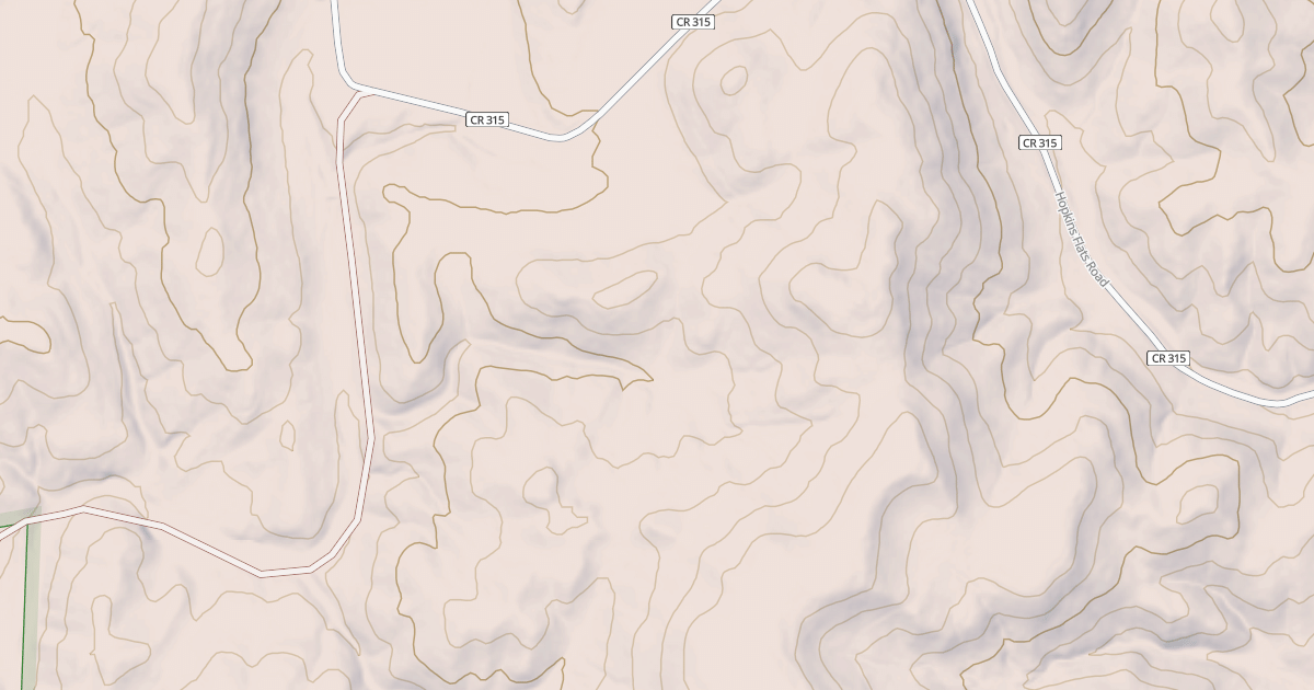Map preview of HOPKINS FLAT BR 1B