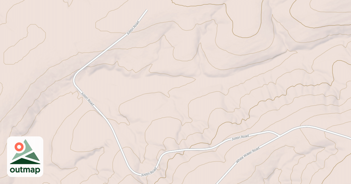Map of BEATY SPUR