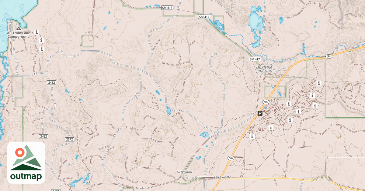 Map of COALWOOD GRADE ATV