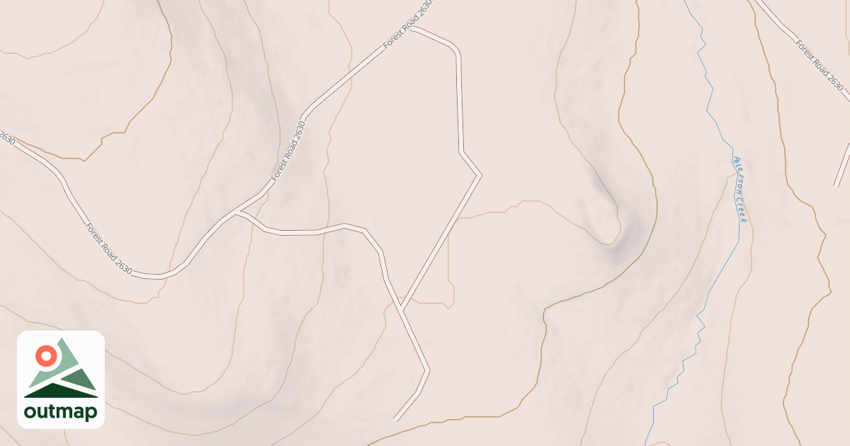 Map of USFS Motor Vehicle Use Map Roads {33089C04-3DCE-4126-B31A-B6058255CD34}