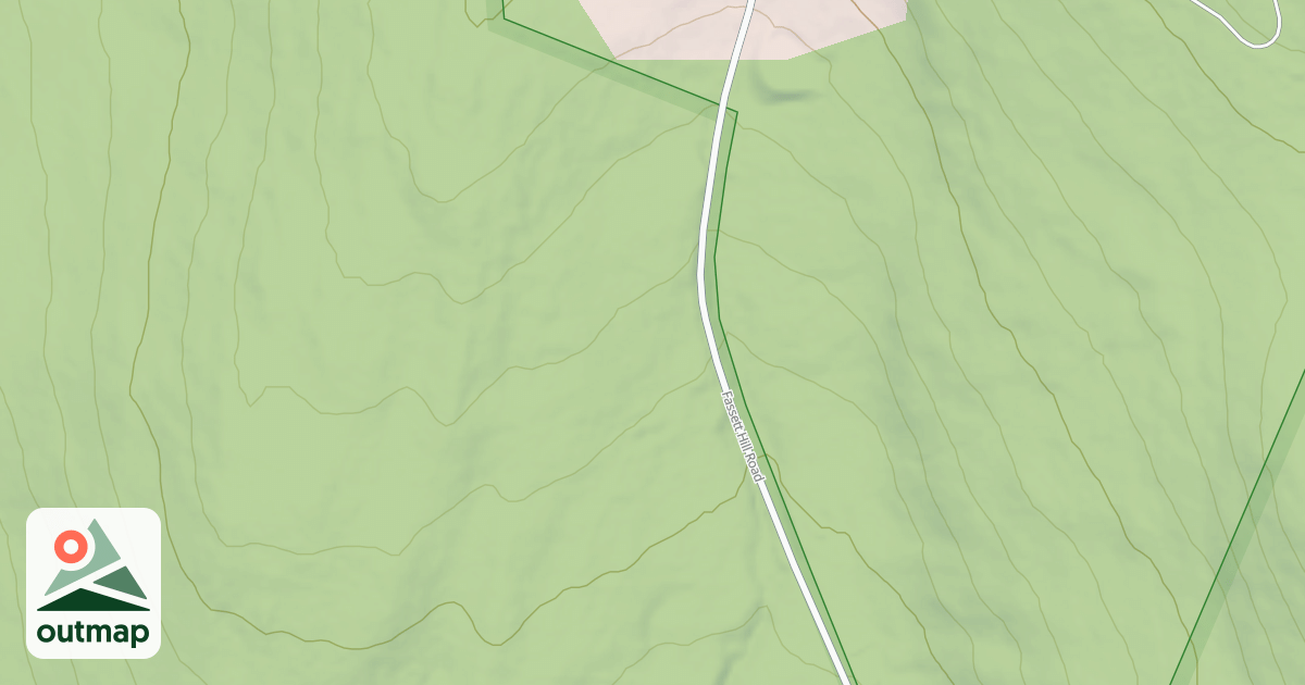 Map of Fassett Hill