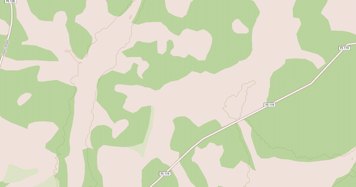 Map preview of USFS Motor Vehicle Use Map Roads {762C00C7-8E01-456A-A31F-EA76DE505026}