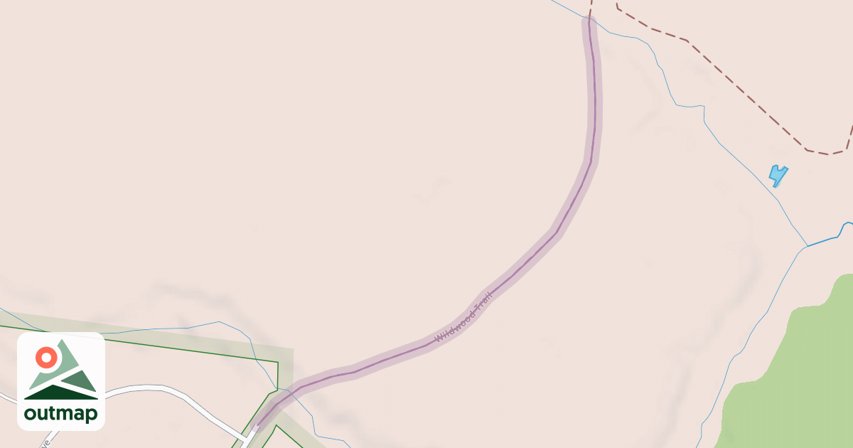 Map of Wildwood Trail
