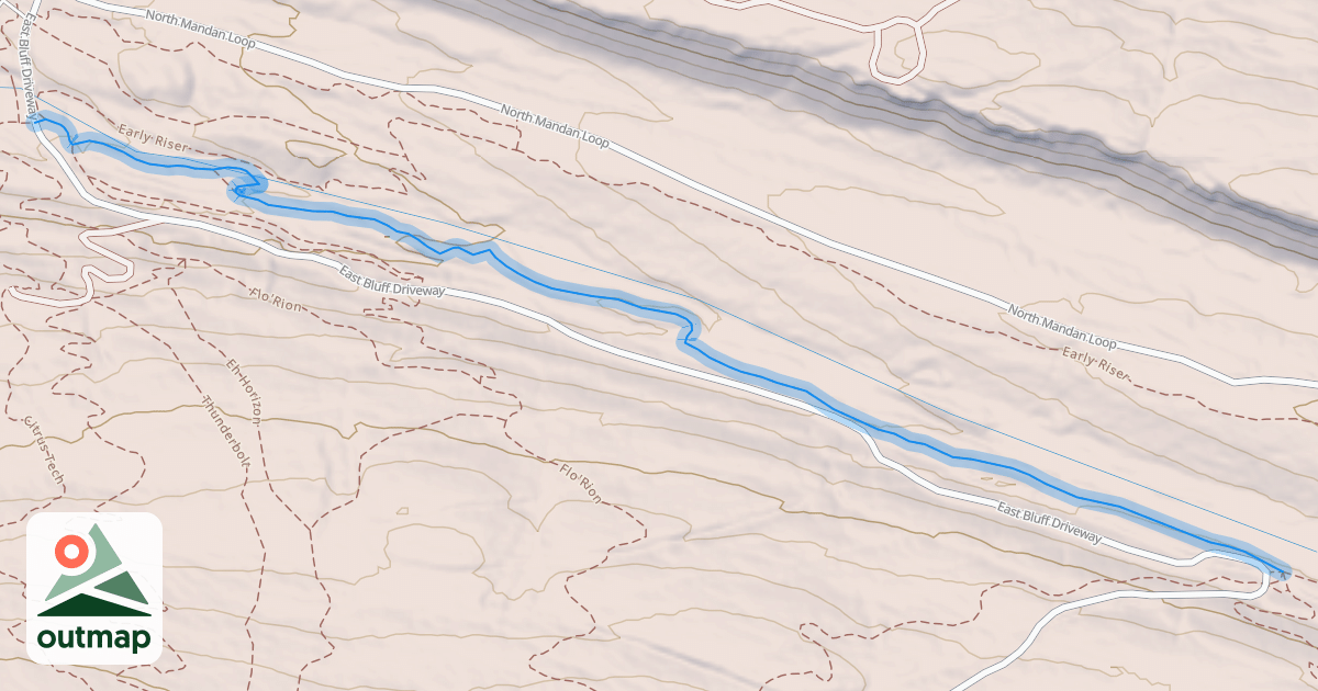Map of Summer School / Keweenaw Point Trail