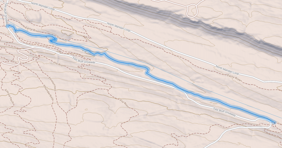 Map preview of Summer School / Keweenaw Point Trail