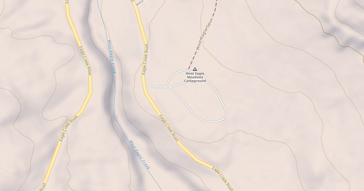 Map preview of USFS National Forest System Roads {8C5CC8CC-018C-4FA7-90A6-CC5AECF3A6D2}