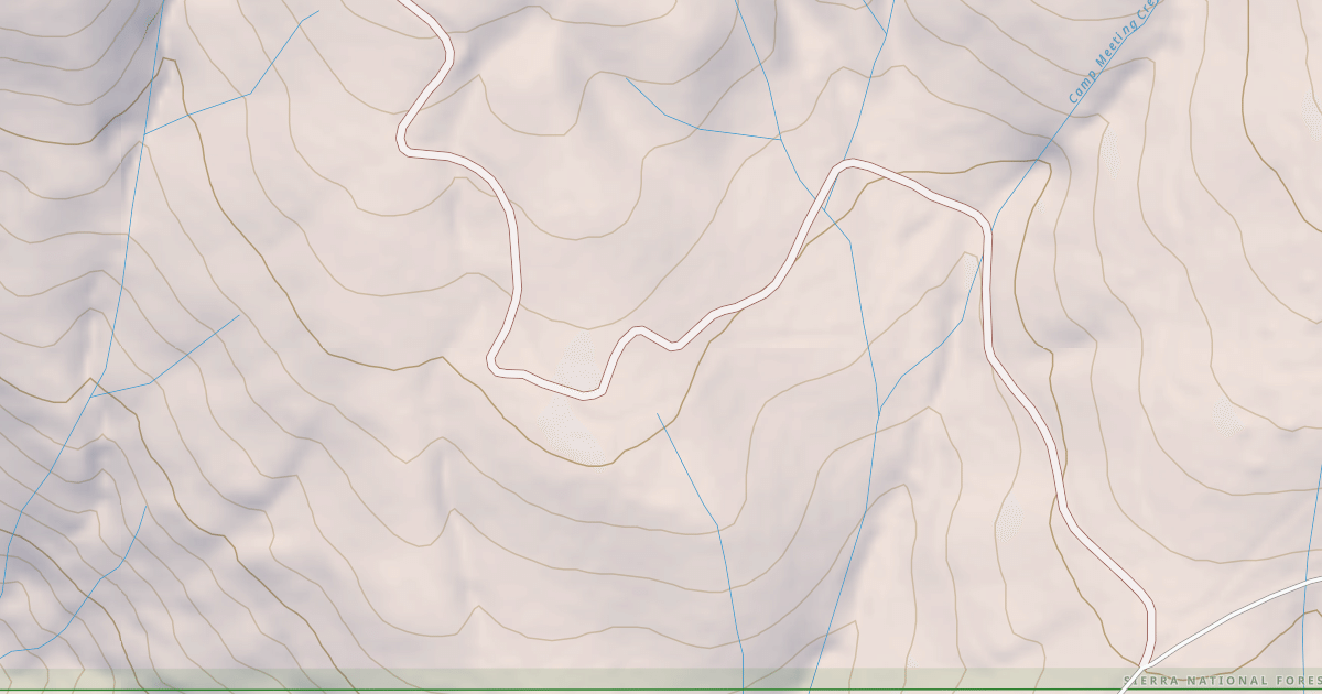 Map preview of CAMP MEETING CREEK