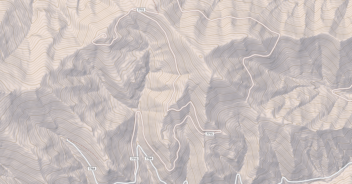 Map preview of NORTH SIDE ROCK CREEK