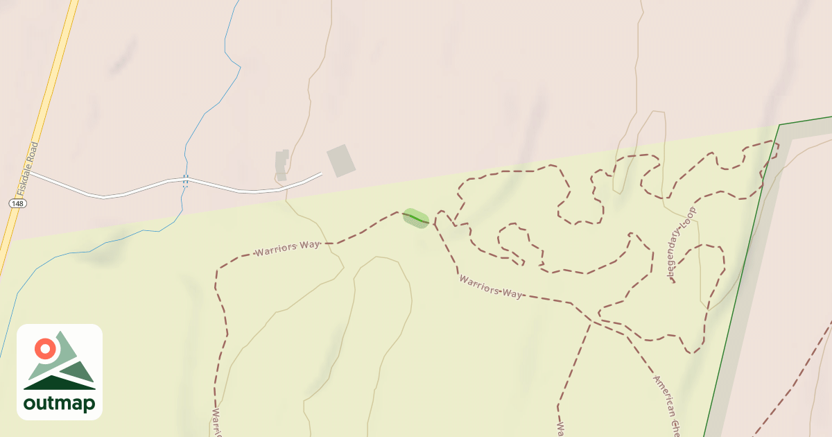 Map of Warriors Way