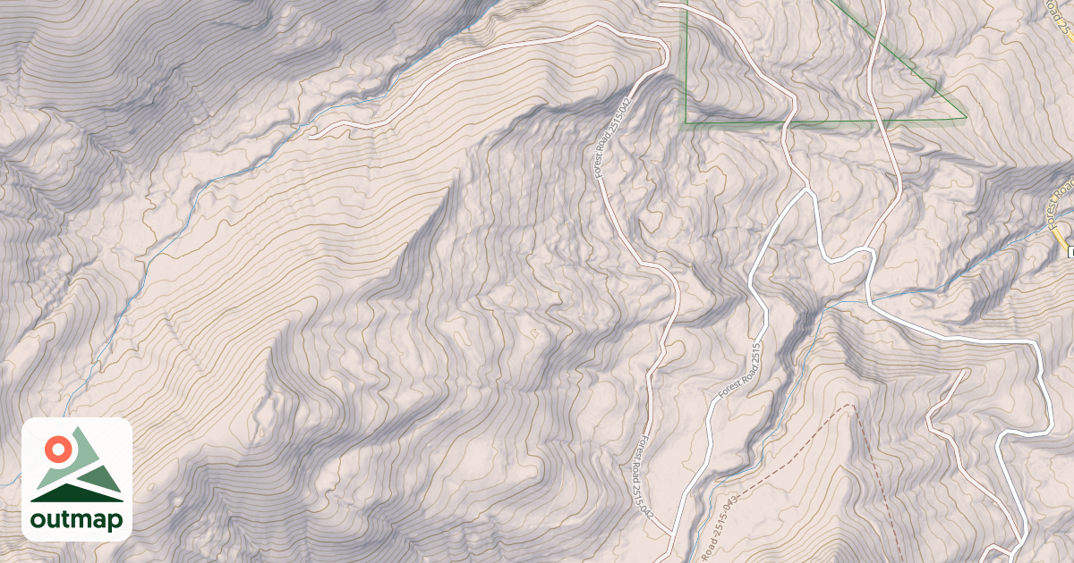 Map of BENHAM CREEK