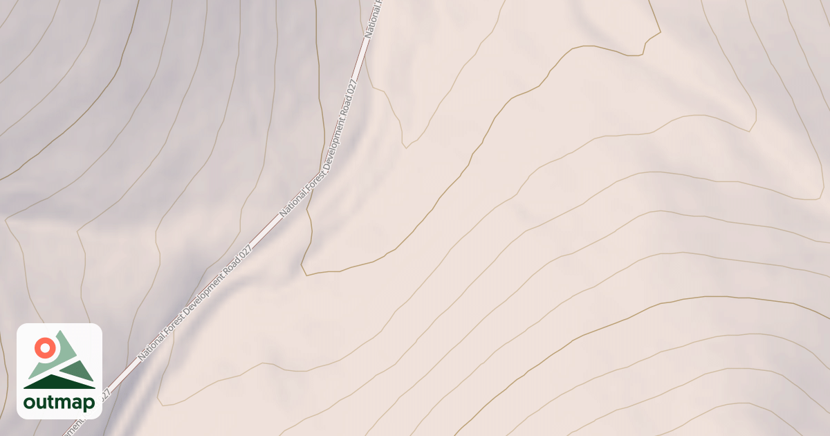 Map of MIDDLE SPUR