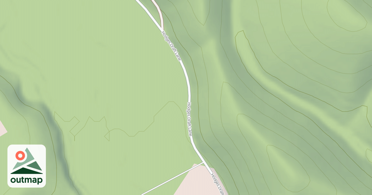 Map of HODGES DRAFT
