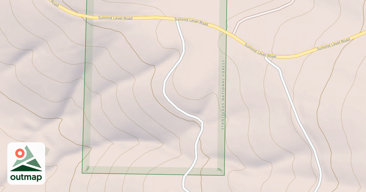 Map of USFS Motor Vehicle Use Map Roads {A279879F-701D-41D2-8F1E-93BDC7CF0BBA}