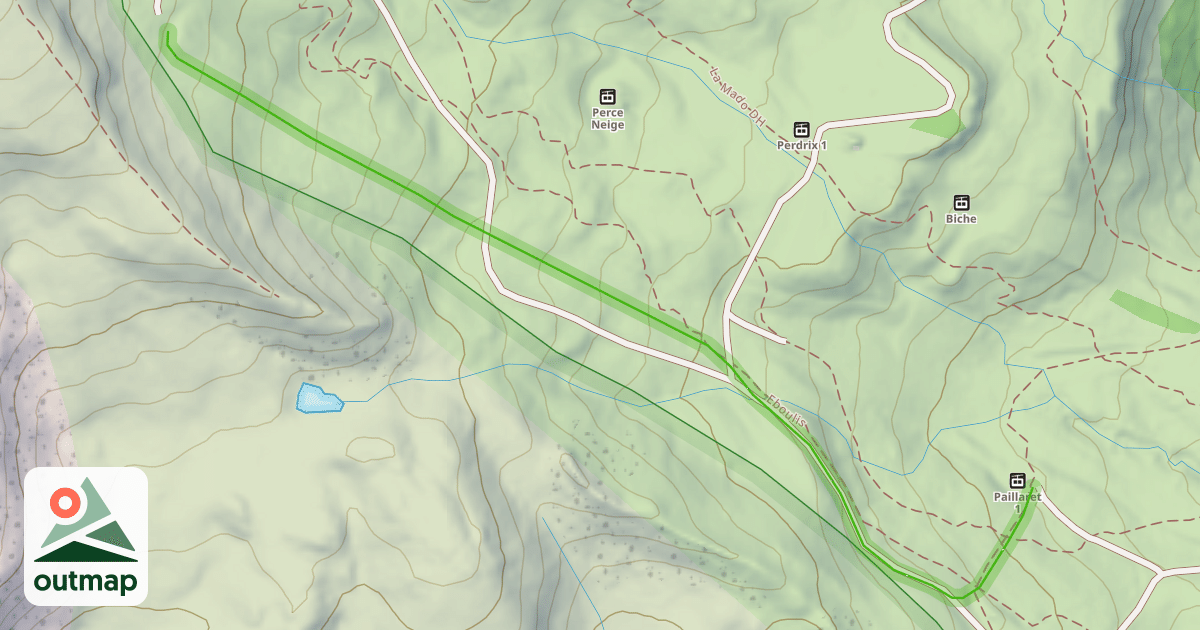 Map of Paillaret