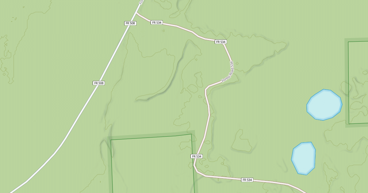 Map preview of FR 534