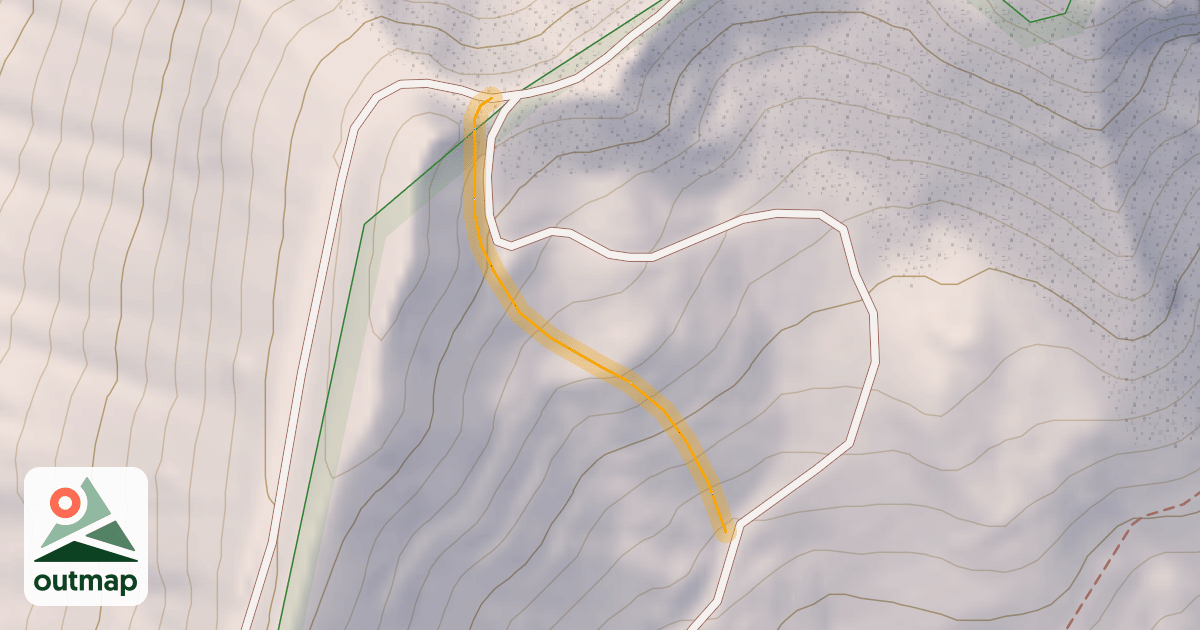 Map of Séolane Hors Piste