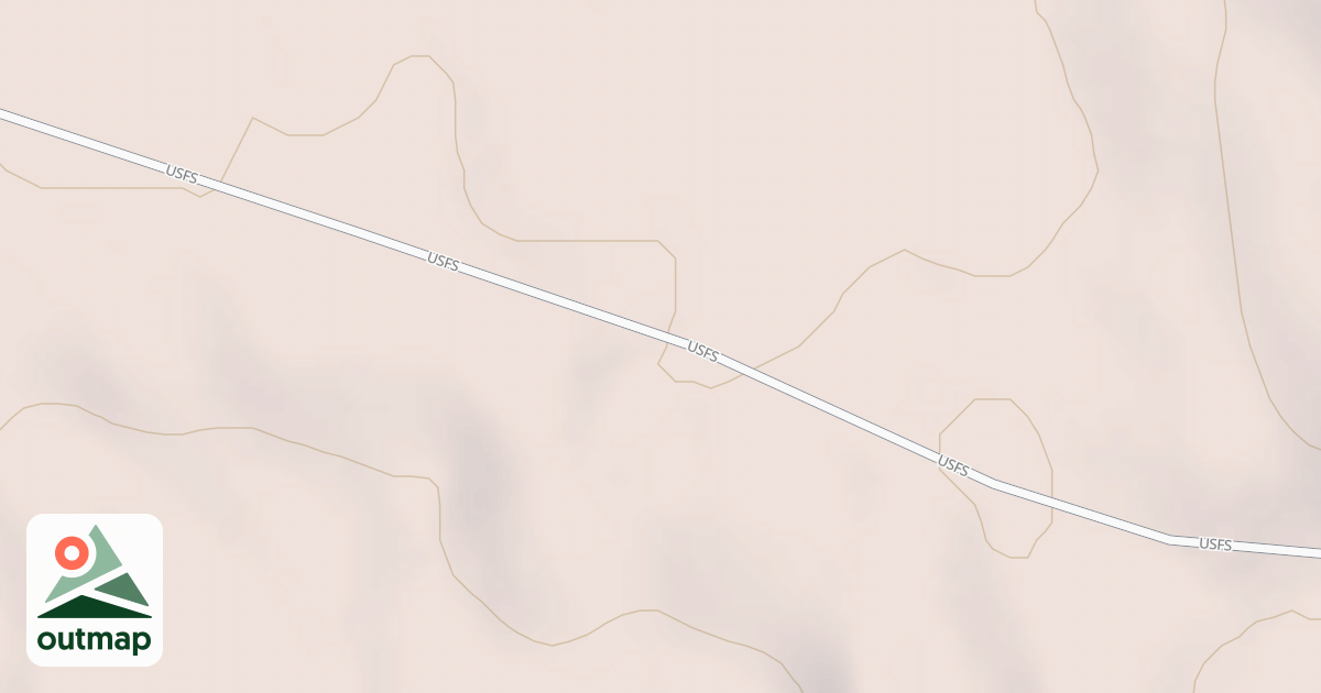 Map of Twin Lakes Road