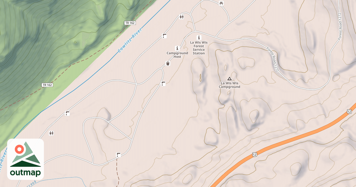 Map of LA WIS WIS