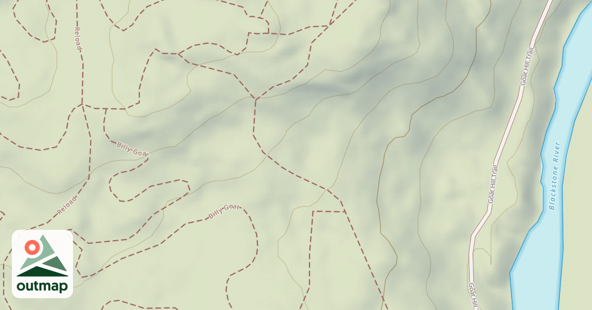 Map of Goat Hill Trail