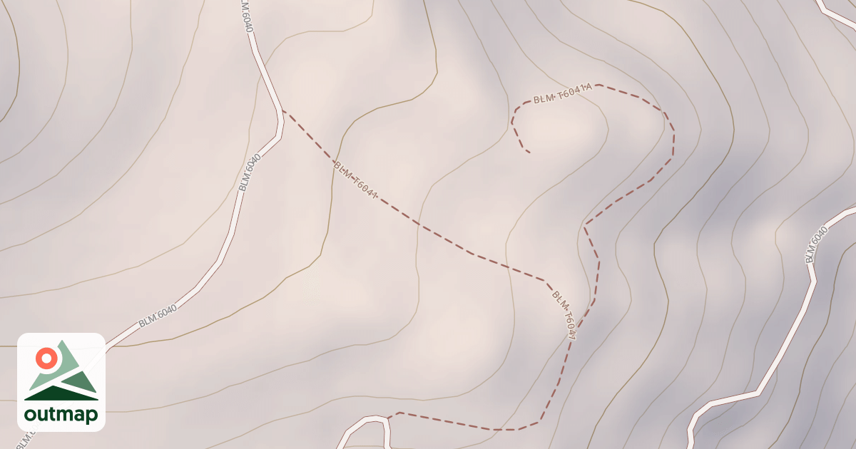 Map of Blm T6041