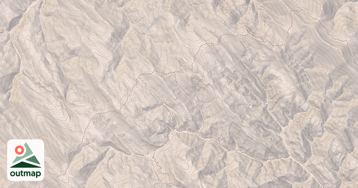 Map of FOURTH OF JULY/RED RIDGE