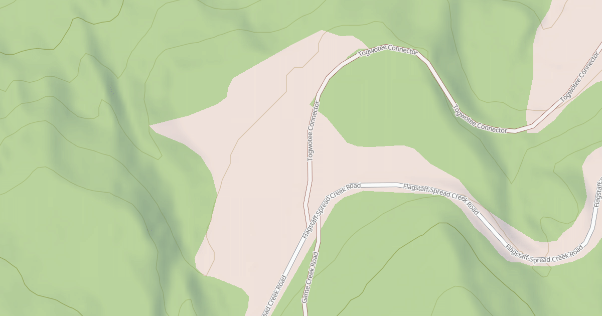 Map preview of DISPERSED CAMP SPUR