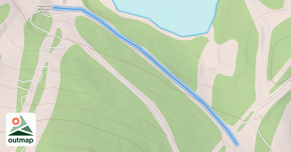 Map of Lower Dipper Return