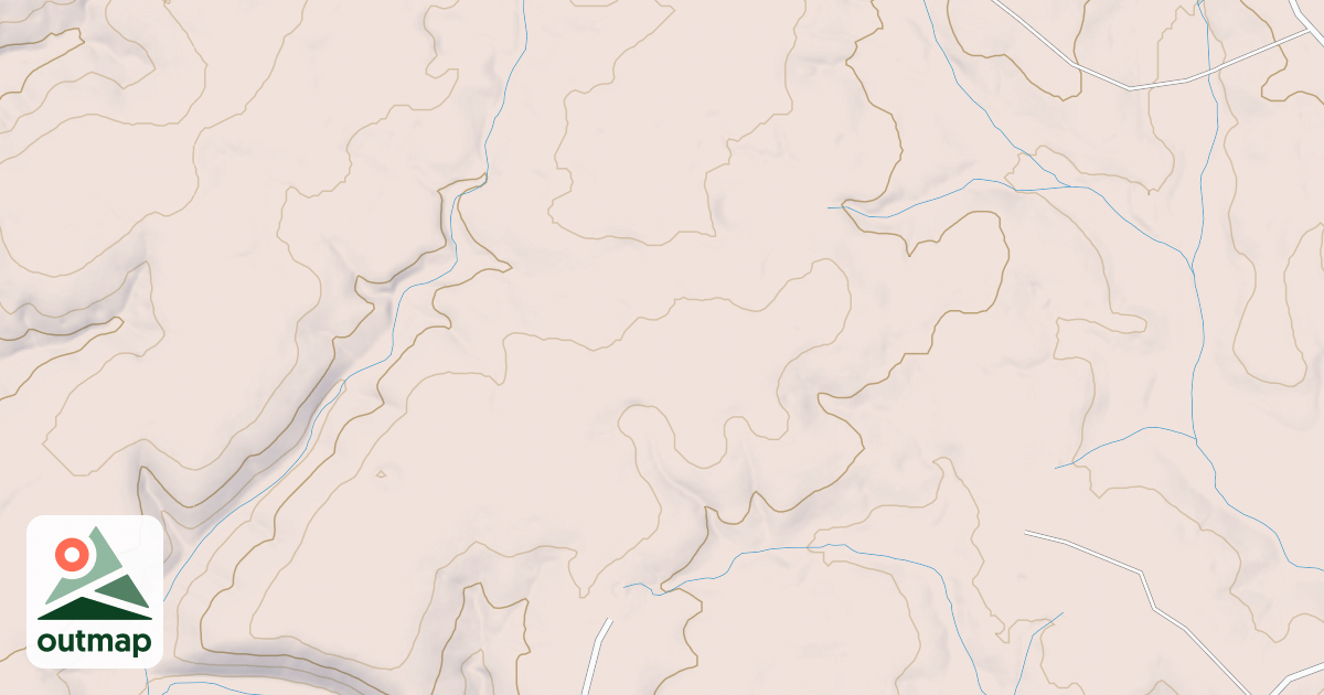 Map of COUNTY ROAD SPUR