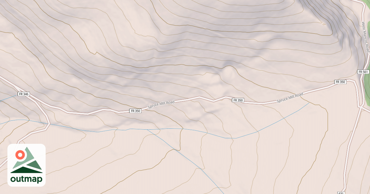 Map of SPRUCE MILL